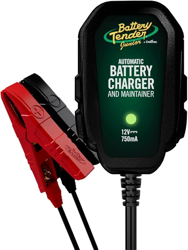 Battery Tender Junior 12V 750mA Automatic Charger and Maintainer for P