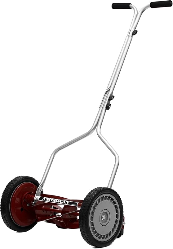 American Lawn Mower Company 14-Inch 5-Blade Push Reel Mower for Effort