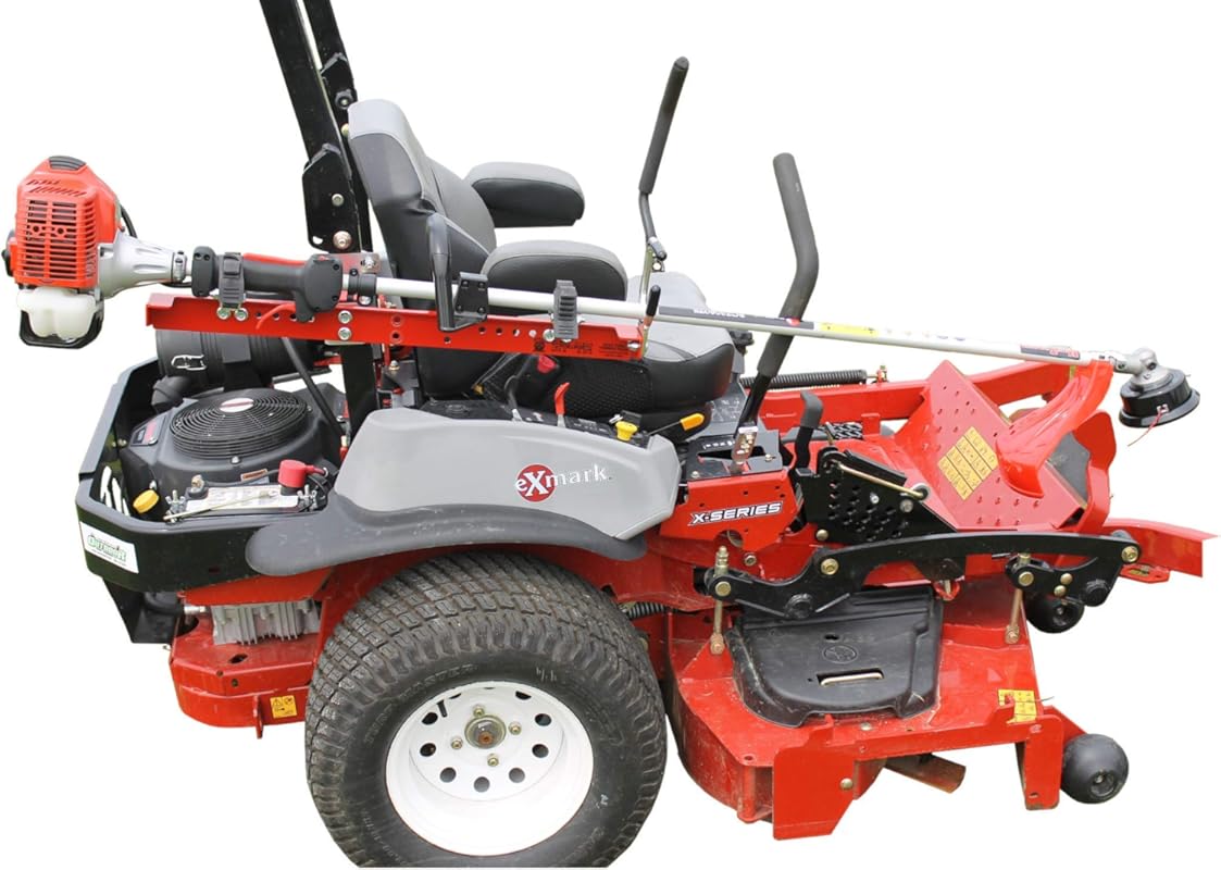 Adjustable Zero-Turn Mower Trimmer Holder for 1-2 Inch Roll Bars with