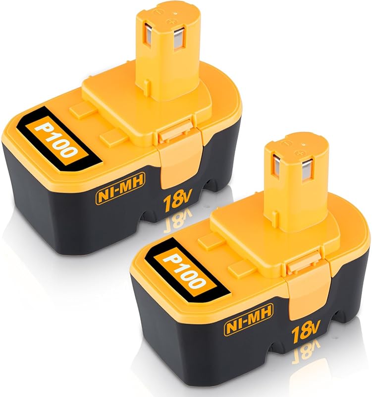 VANTTECH 18V P100 Battery Replacement for Ryobi 18V Battery P100 P101
