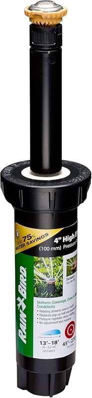 Rain Bird PRS Rotary Sprinkler for Low Water Pressure, Adjustable Patt