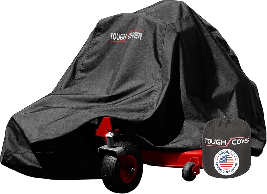 Tough Cover Zero Turn Mower Cover, 600D Marine-Grade Fabric, Waterproo