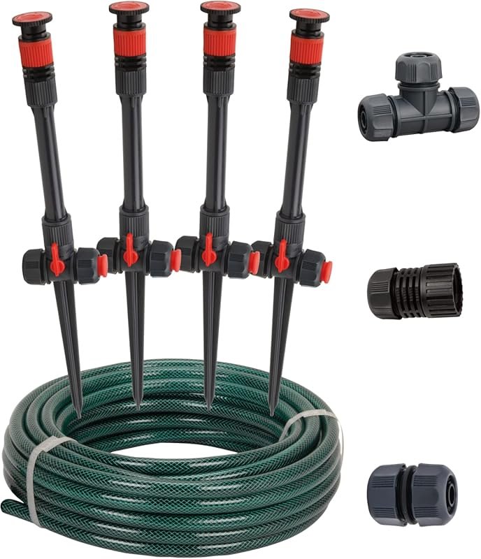 Eden 98063 Multi-Adjustable Flex Design Above Ground Irrigation Garden