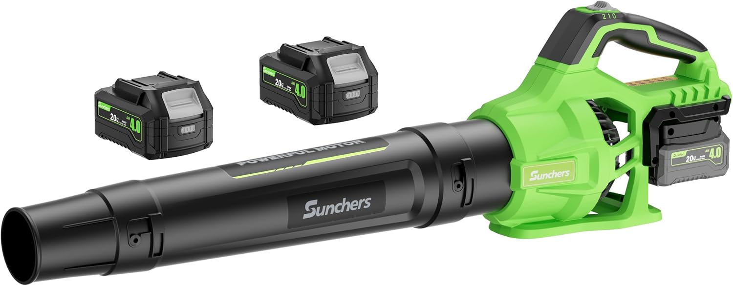 Cordless Leaf Blower: 780 CFM, 2 Speeds for Efficient Lawn and Yard Cl