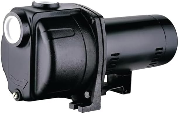 Leo Pump 1.5 HP Durable Lawn Sprinkler Pump for High-Volume Water Mana