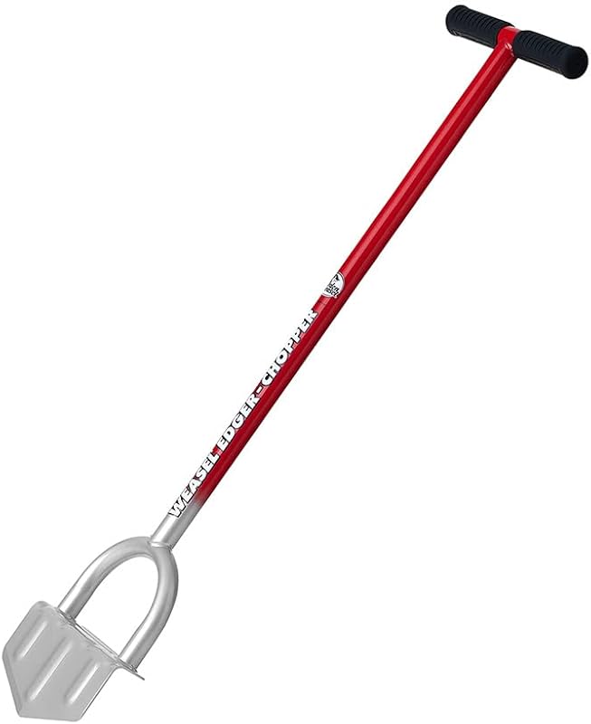 6 Best Shovel For Edging Garden: Expert Picks for Flawless Lines red handled garden edger with a t-shaped grip