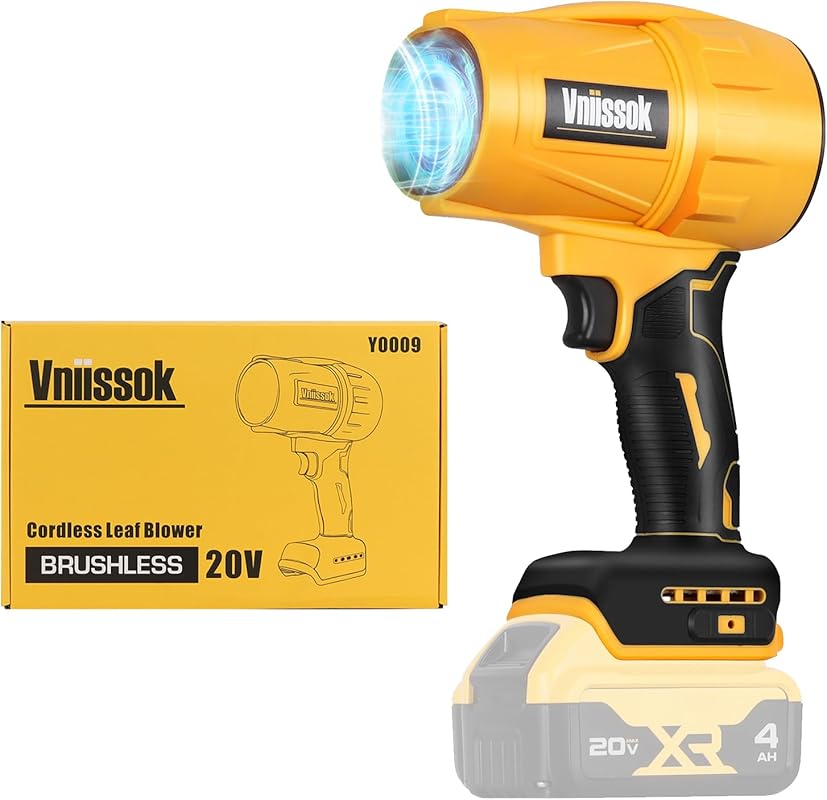 Electric Cordless Leaf Blower Dust Blower for DEWALT 20V Battery, High