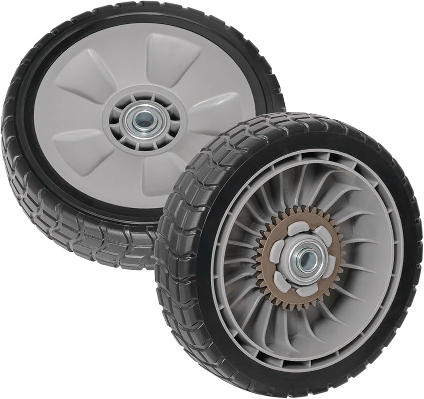 2 Pcs HRR216 Lawn Mower Rear Wheels Kit Fit for Honda HRR216 HRS216 HR