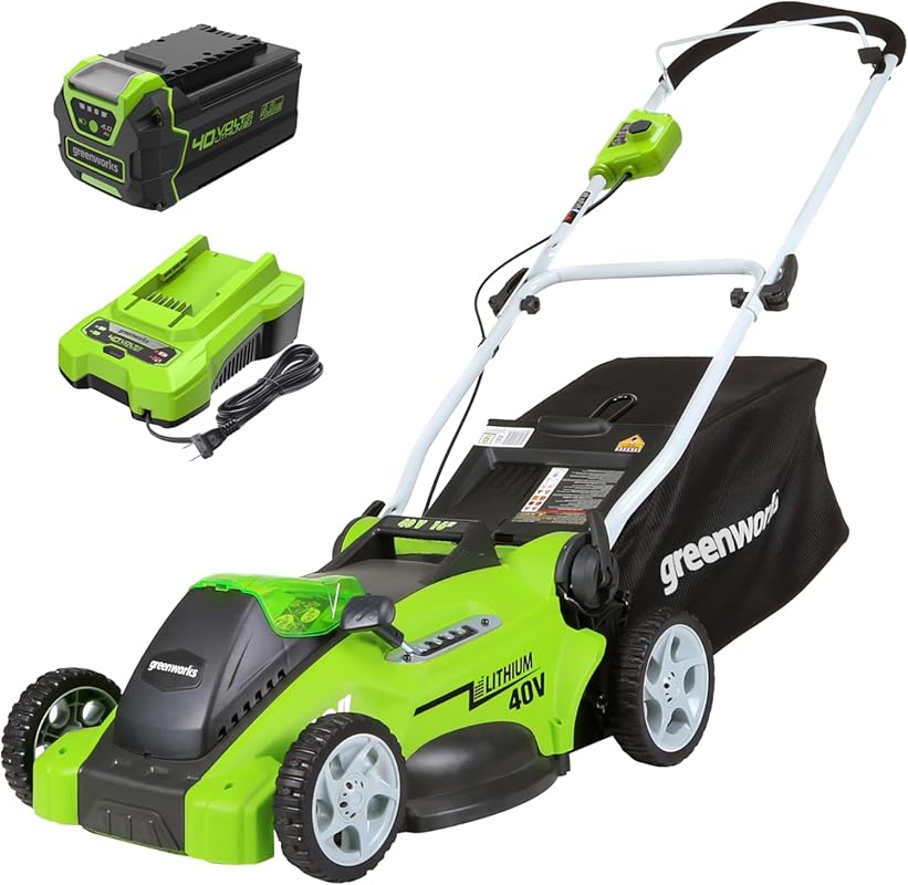 Greenworks 40V Cordless Push Mower for Effortless Lawn Care and Extend