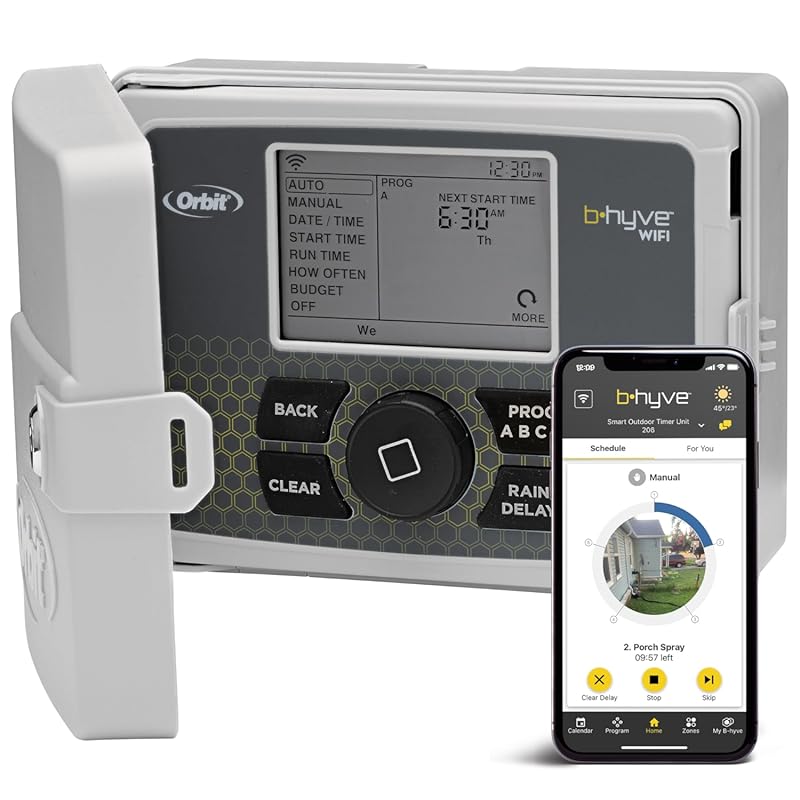 Orbit B-hyve 12-Zone Smart Indoor Outdoor Sprinkler Controller, your b