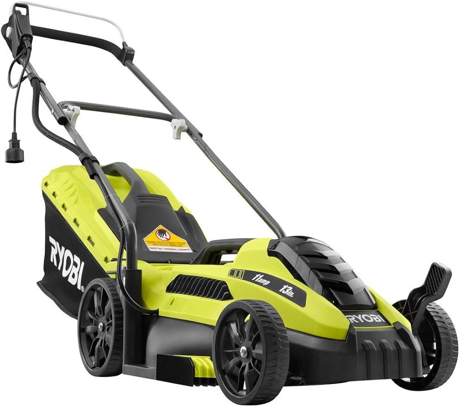 Ryobi 13-inch 11 Amp Corded Electric Push Lawn Mower is maintenance-fr