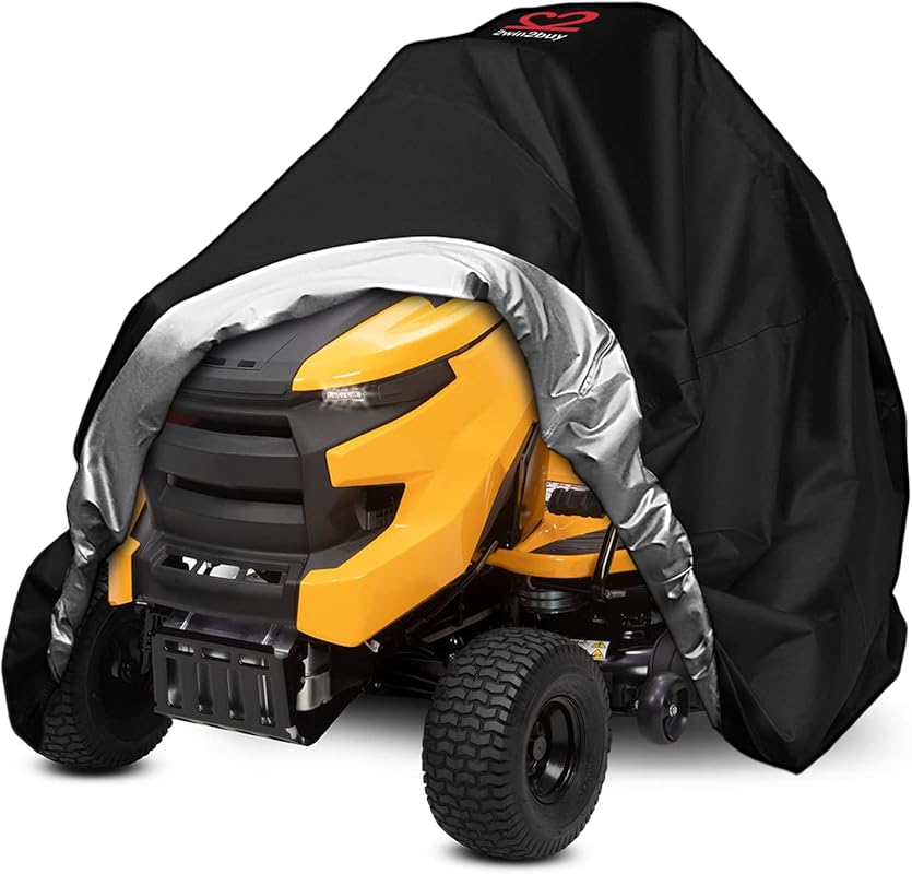 Heavy Duty Waterproof Riding Lawn Mower Cover for Decks up to 54