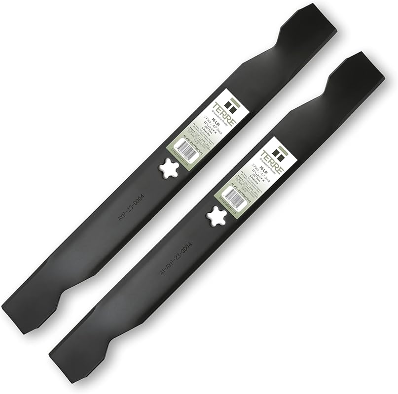 Terre Products 2-Pack High Lift Lawn Mower Blades for 42 Inch Deck Mod