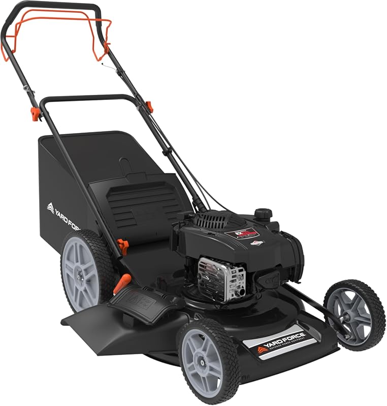 Yard Force 22-inch Self Propelled Gas Lawn Mower with Briggs & Stratto