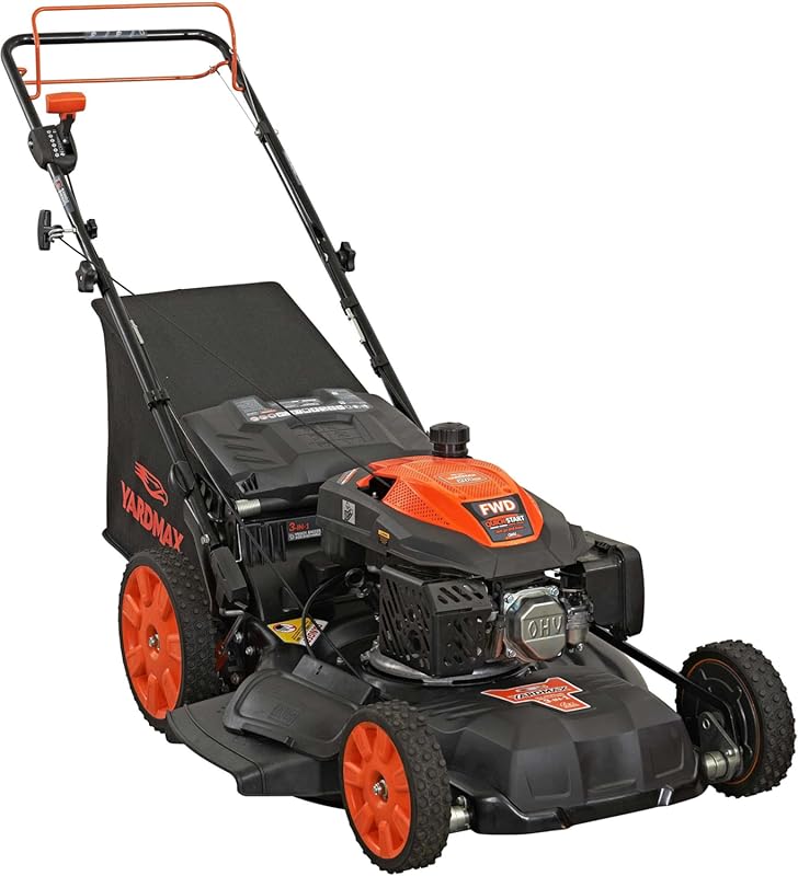 Top 5 Roter Self Propelled Lawn Mowers: Expert Picks black and orange self-propelled gas lawn mower