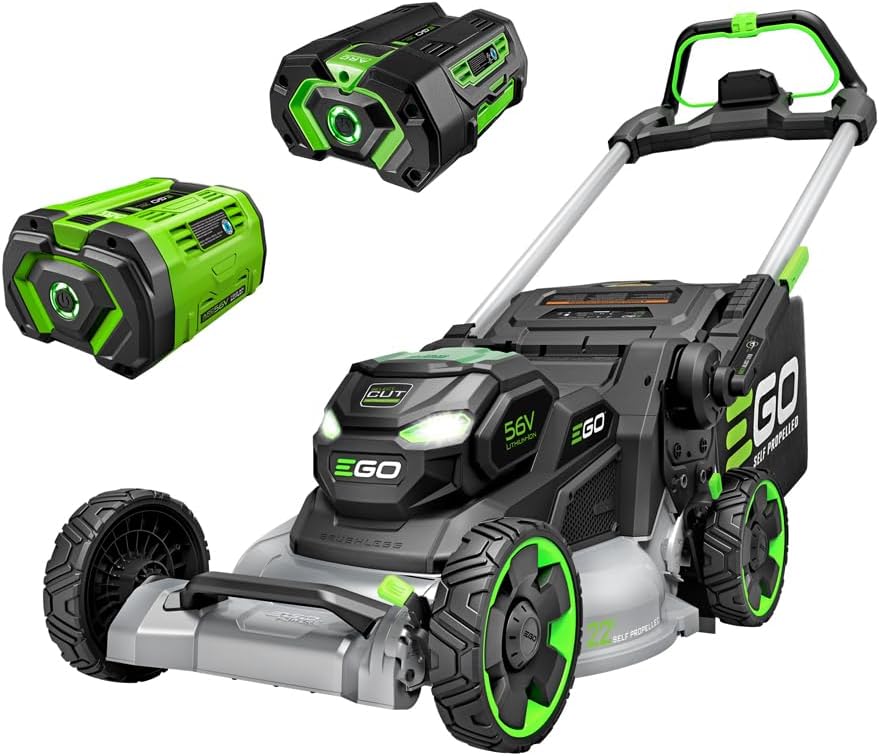 EGO Power+ 22-Inch Aluminum Deck Self-Propelled Cordless Lawn Mower wi