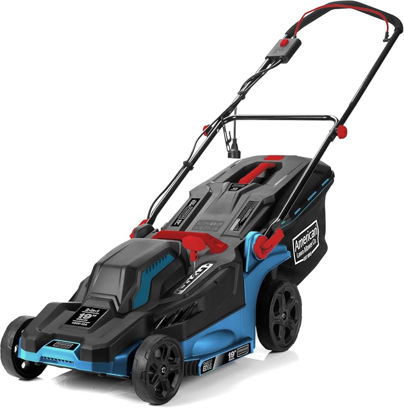 American Lawn Mower Company 51319 19-inch 13-Amp Corded Electric Push 