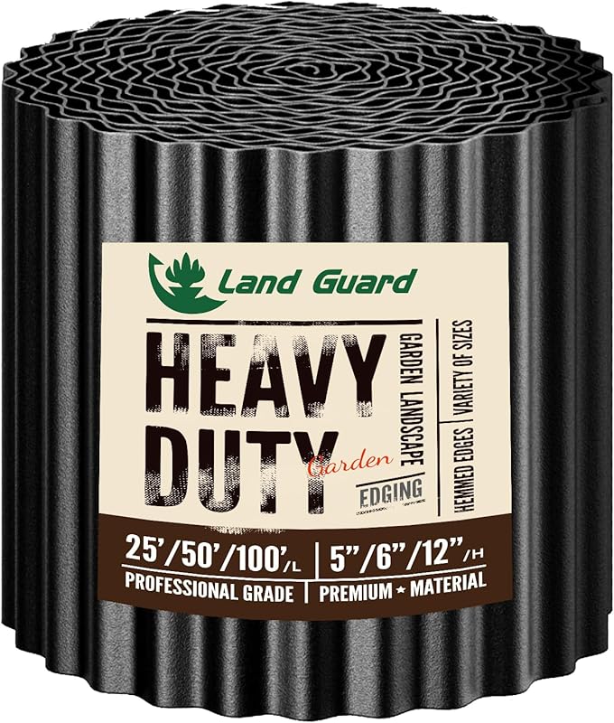Land Guard corrugated landscape edging: 12