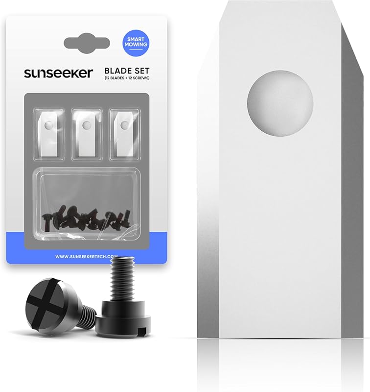 Top 4 Double Sided Lawn Mower Blades: Quality Picks sunseeker blade set with screws and packaging