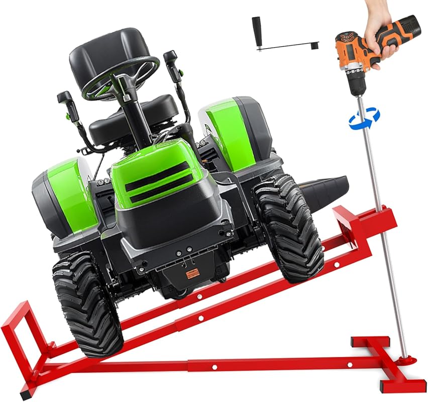 Lawn Mower Lift,Lawn Mower Jack Lift for Riding Mowers,Easy to Install