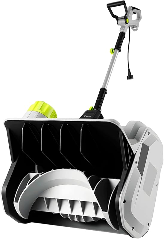 14-Inch Corded Electric Snow Blower, 1500w High-Power Snow Blower, 350