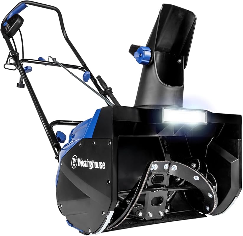 Westinghouse WSnow18D Corded Snow Blower 18-inches Wide, Dual LED Ligh