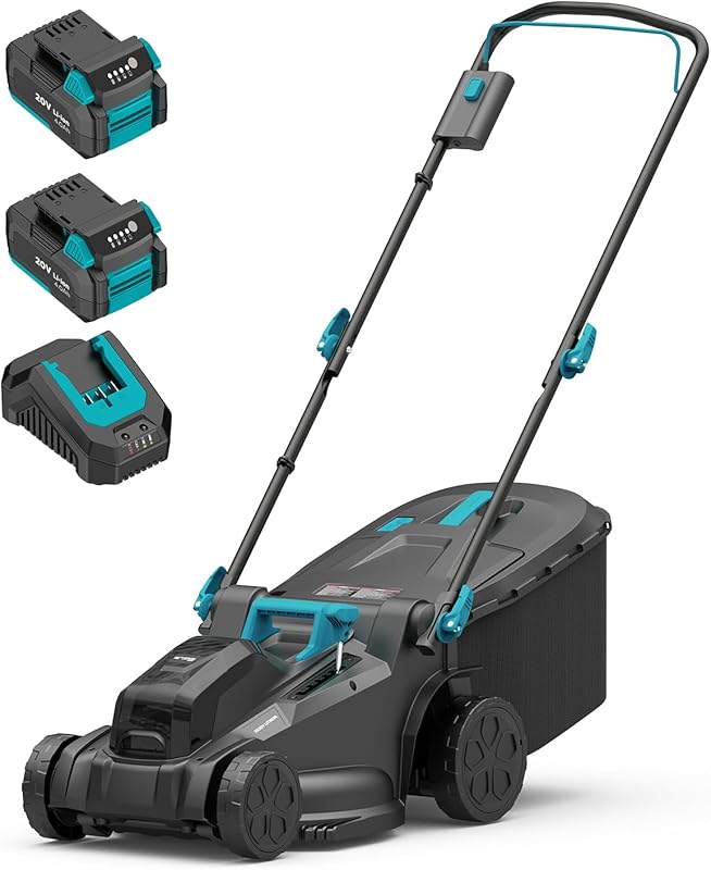 7 Top Lawn Mowers for Paraplegics: Expert Picks cordless lawn mower with three batteries