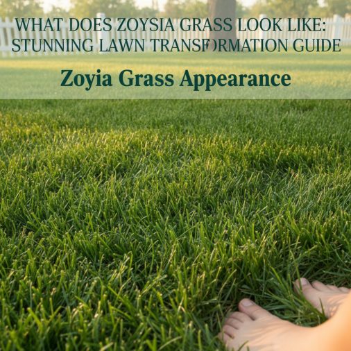 Zoysia Grass Appearance