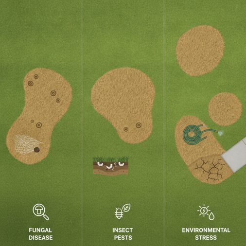 Causes Of Brown Spots On Zoysia Grass